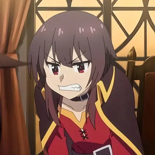 😡 Стикер «KonoSuba» для Telegram