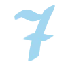 🤩 Эмодзи «Голубые буквы, таблички и цифры» для Telegram