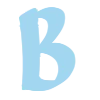 🤩 Эмодзи «Голубые буквы, таблички и цифры» для Telegram