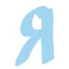 🤩 Эмодзи «Голубые буквы, таблички и цифры» для Telegram