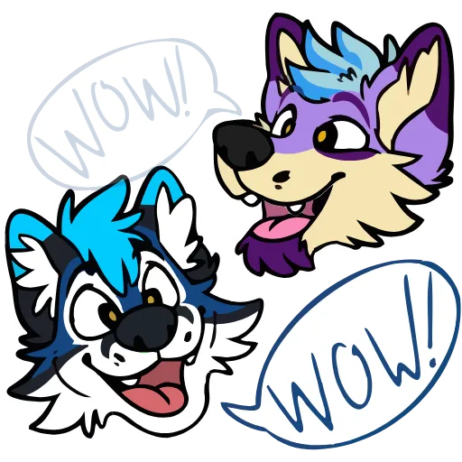 💜 Стикер «Riggles Ascended» для Telegram