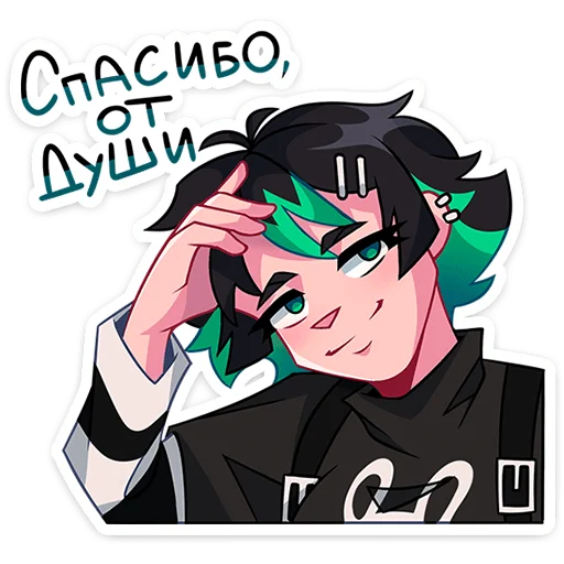 😏 Стикер «Рика» для Telegram