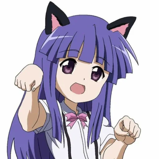 🐱 Стикер «rika furude/рика фуруде» для Telegram