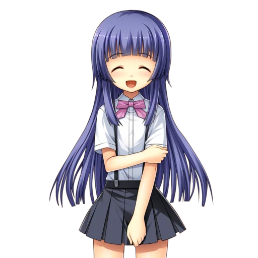 😊 Стикер «rika furude/рика фуруде» для Telegram