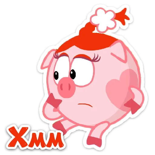 🤔 Стикер «Smeshariki 2.0» для Telegram