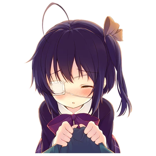 💋 Стикер «Chuuni Demo Koi ga Shitai!» для Telegram
