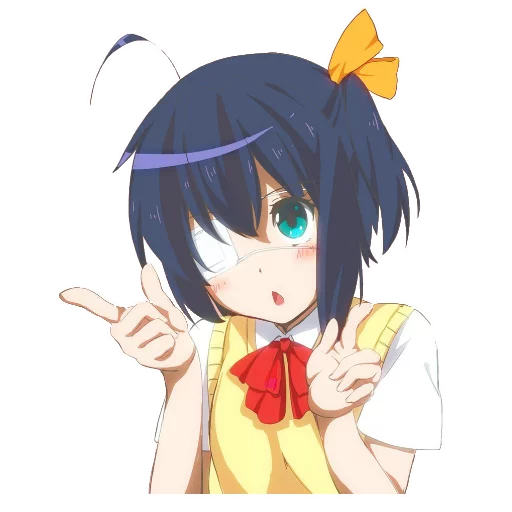 😏 Стикер «Chuuni Demo Koi ga Shitai!» для Telegram