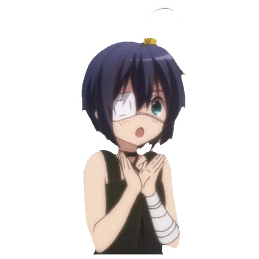 🙏 Стикер «Chuuni Demo Koi ga Shitai!» для Telegram