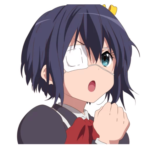 😯 Стикер «Chuuni Demo Koi ga Shitai!» для Telegram