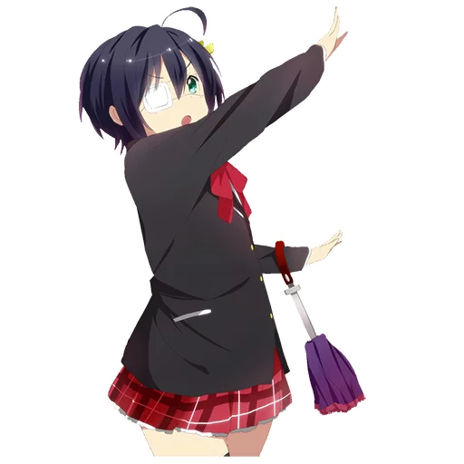 🖐 Стикер «Chuuni Demo Koi ga Shitai!» для Telegram