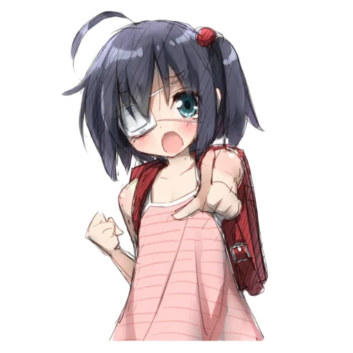 ☝ Стикер «Chuuni Demo Koi ga Shitai!» для Telegram