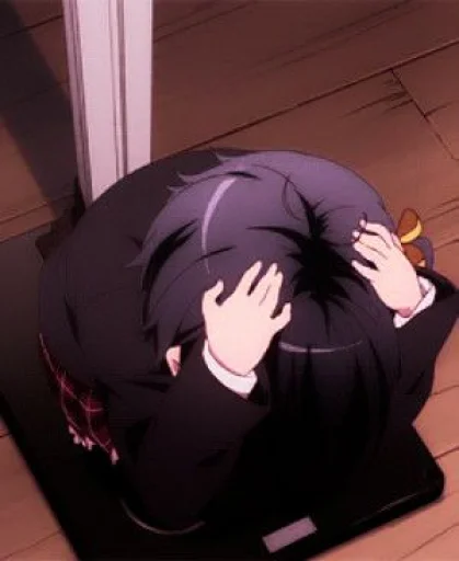 💙 Стикер «rikka takanashi soft» для Telegram