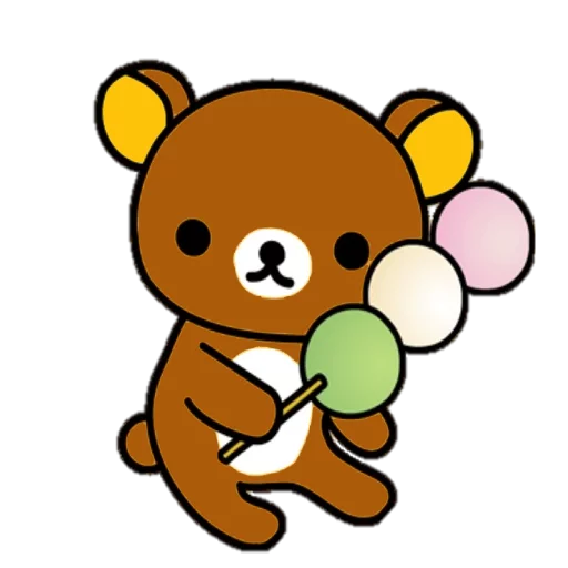 Стикерпак Rilakkuma для Telegram