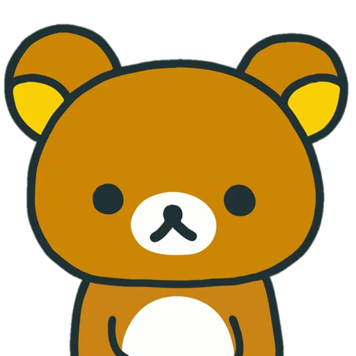 😶 Стикер «Rilakkuma» для Telegram