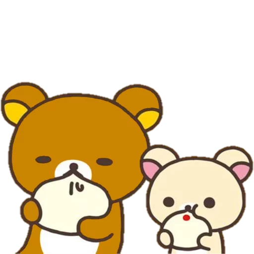 🍙 Стикер «Rilakkuma» для Telegram