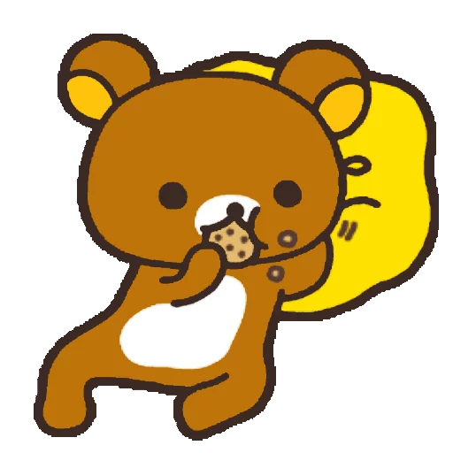 🍪 Стикер «Rilakkuma» для Telegram