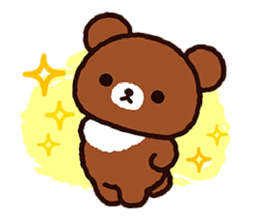 ✨ Стикер «Rilakkuma Relaxing Days» для Telegram