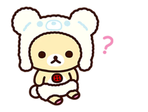 ❓ Стикер «Rilakkuma Relaxing Days» для Telegram