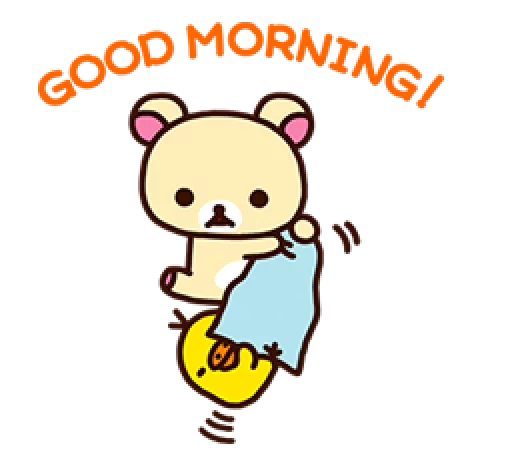 ☀ Стикер «Rilakkuma Relaxing Days» для Telegram