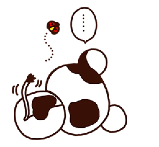🐮 Стикер «Rilakkuma Relaxing Days» для Telegram