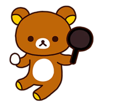 🍳 Стикер «Rilakkuma Relaxing Days» для Telegram