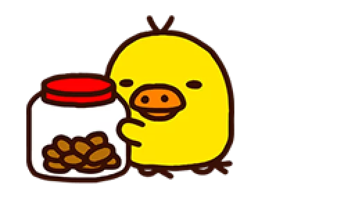 🐤 Стикер «Rilakkuma Relaxing Days» для Telegram