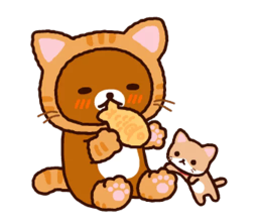 🍢 Стикер «Rilakkuma Relaxing Days» для Telegram