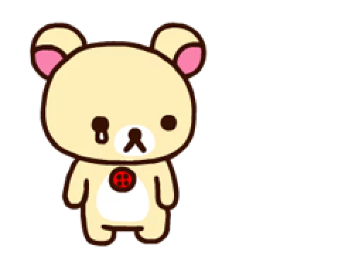 😢 Стикер «Rilakkuma Relaxing Days» для Telegram