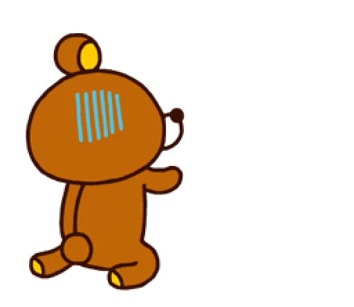 🐻 Стикер «Rilakkuma Relaxing Days» для Telegram