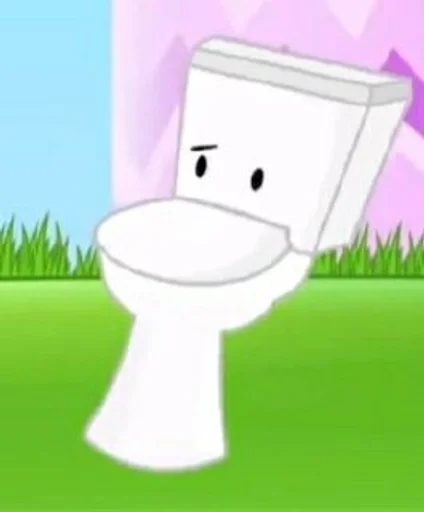 😕 Стикер «Toilet» для Telegram