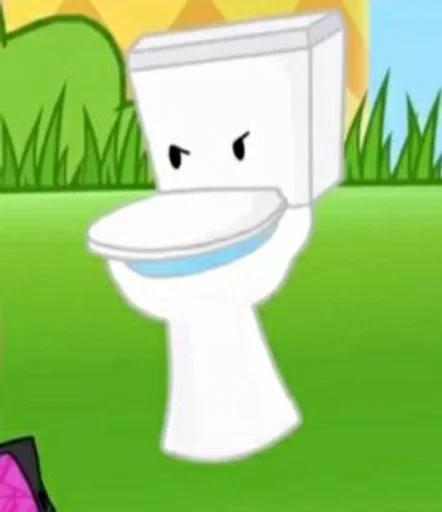 😠 Стикер «Toilet» для Telegram
