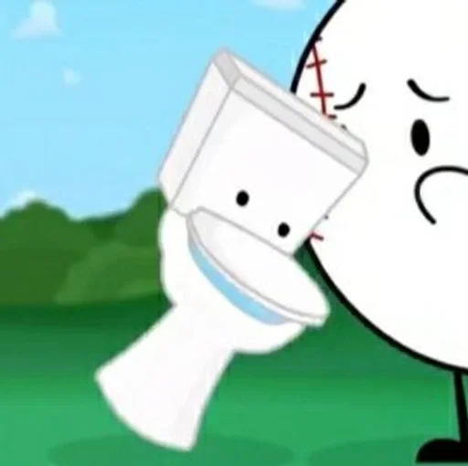 🤓 Стикер «Toilet» для Telegram