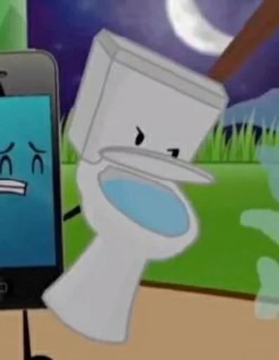 😤 Стикер «Toilet» для Telegram