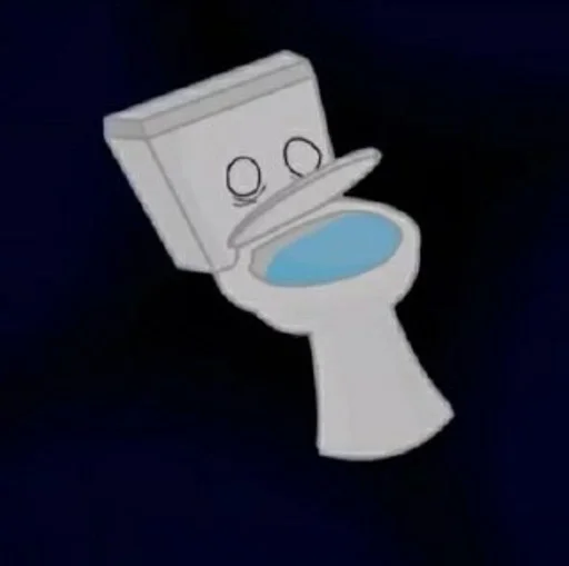 😱 Стикер «Toilet» для Telegram