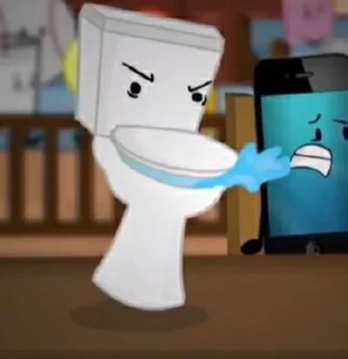 😥 Стикер «Toilet» для Telegram