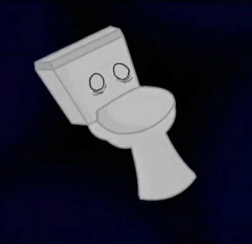 😨 Стикер «Toilet» для Telegram