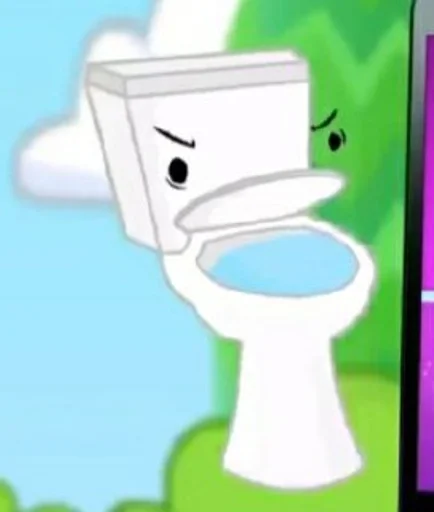🤬 Стикер «Toilet» для Telegram