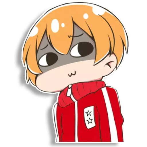 😈 Стикер «Rin Hoshizora» для Telegram