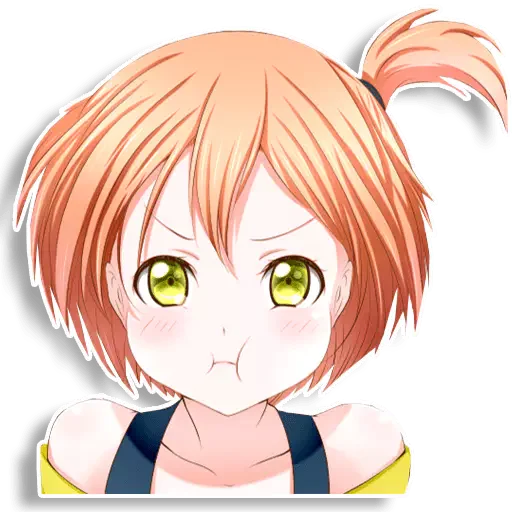 😞 Стикер «Rin Hoshizora» для Telegram