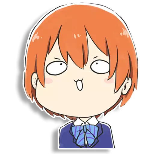 👹 Стикер «Rin Hoshizora» для Telegram