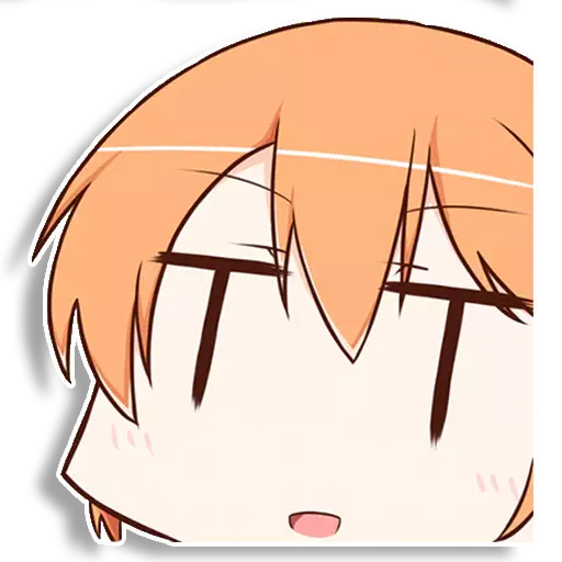 😐 Стикер «Rin Hoshizora» для Telegram
