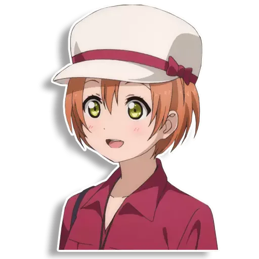 😄 Стикер «Rin Hoshizora» для Telegram