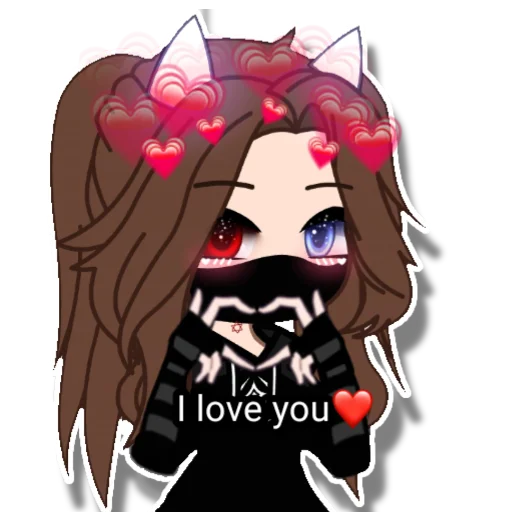 ❤️ Стикер «Rin» для Telegram