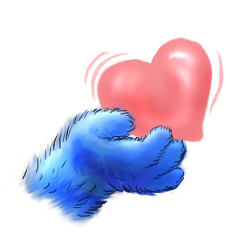 😍 Стикер «Rinas Blue Cats» для Telegram