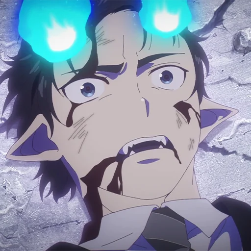 🔥 Стикер «Rin Okumura» для Telegram