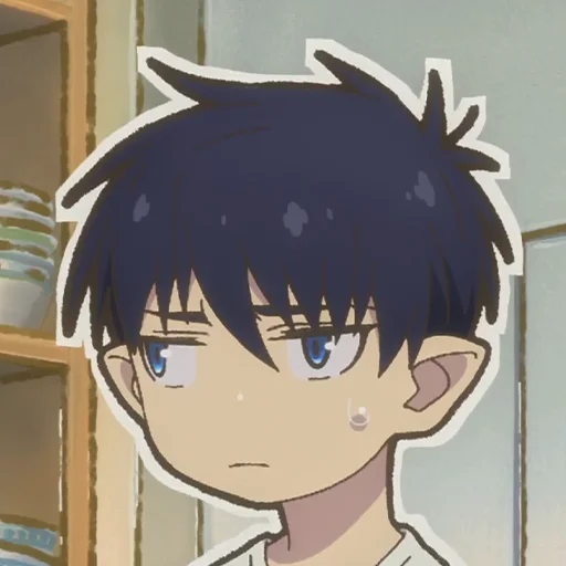 🔥 Стикер «Rin Okumura» для Telegram