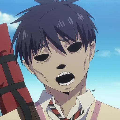 🔥 Стикер «Rin Okumura» для Telegram
