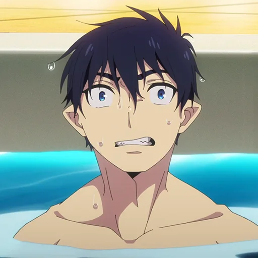 🔥 Стикер «Rin Okumura» для Telegram