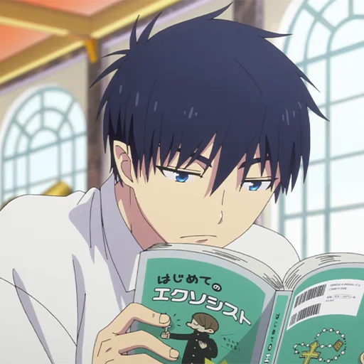 🔥 Стикер «Rin Okumura» для Telegram