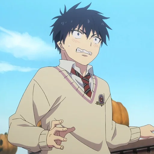 🔥 Стикер «Rin Okumura» для Telegram